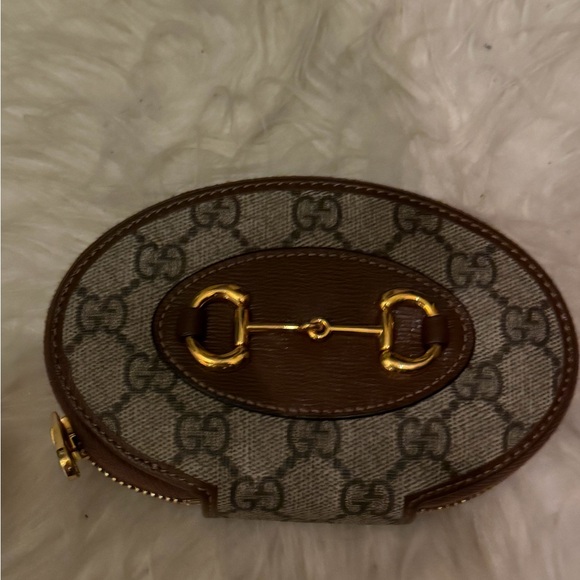 Gucci Brown and Gold Horsebit coin purse 💕 - Picture 8 of 11